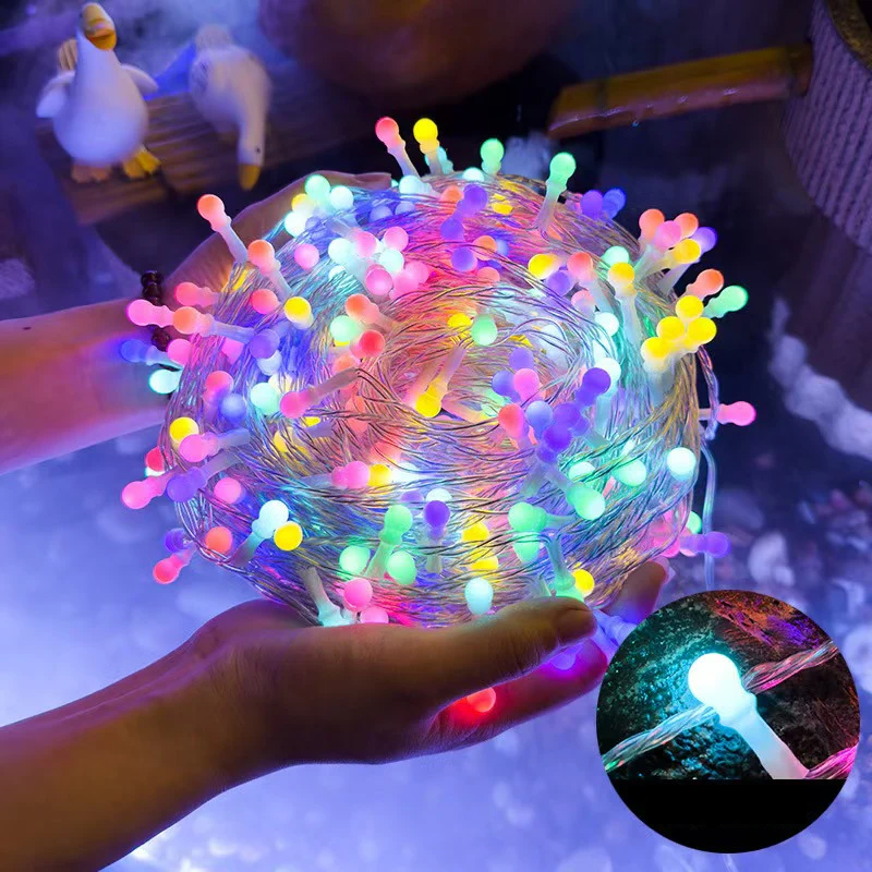 Luci di Natale Solari a Bulbo 300 Led - Image 3