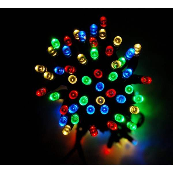 Catena luminosa ad energia solare 200 Led Multicolor - Image 3