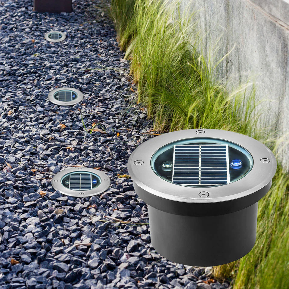 Faretto Led ad Energia Solare da incasso Spot Luce fredda - Image 4