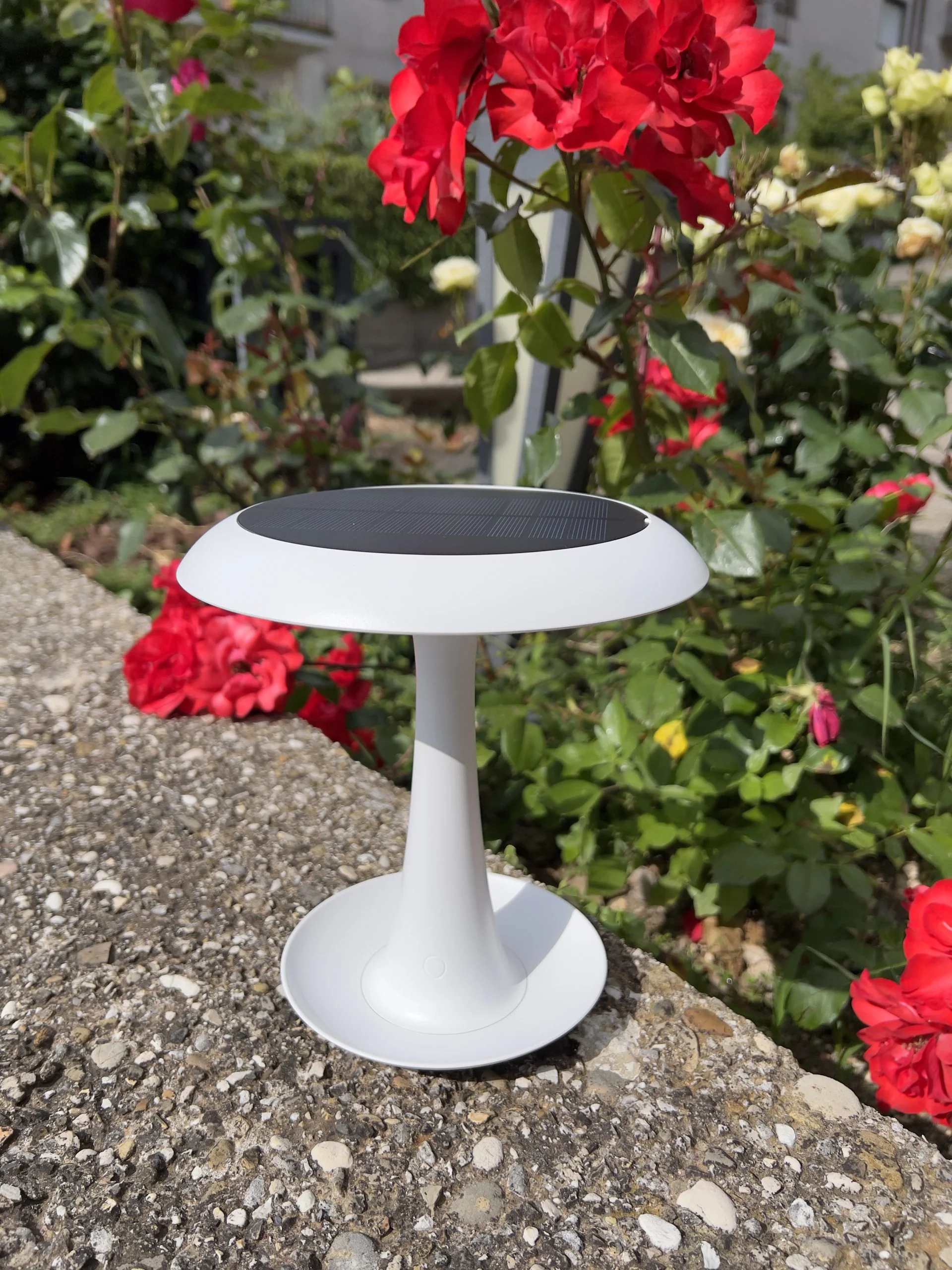 Lampada Solare da Tavolo Bianca - Image 3