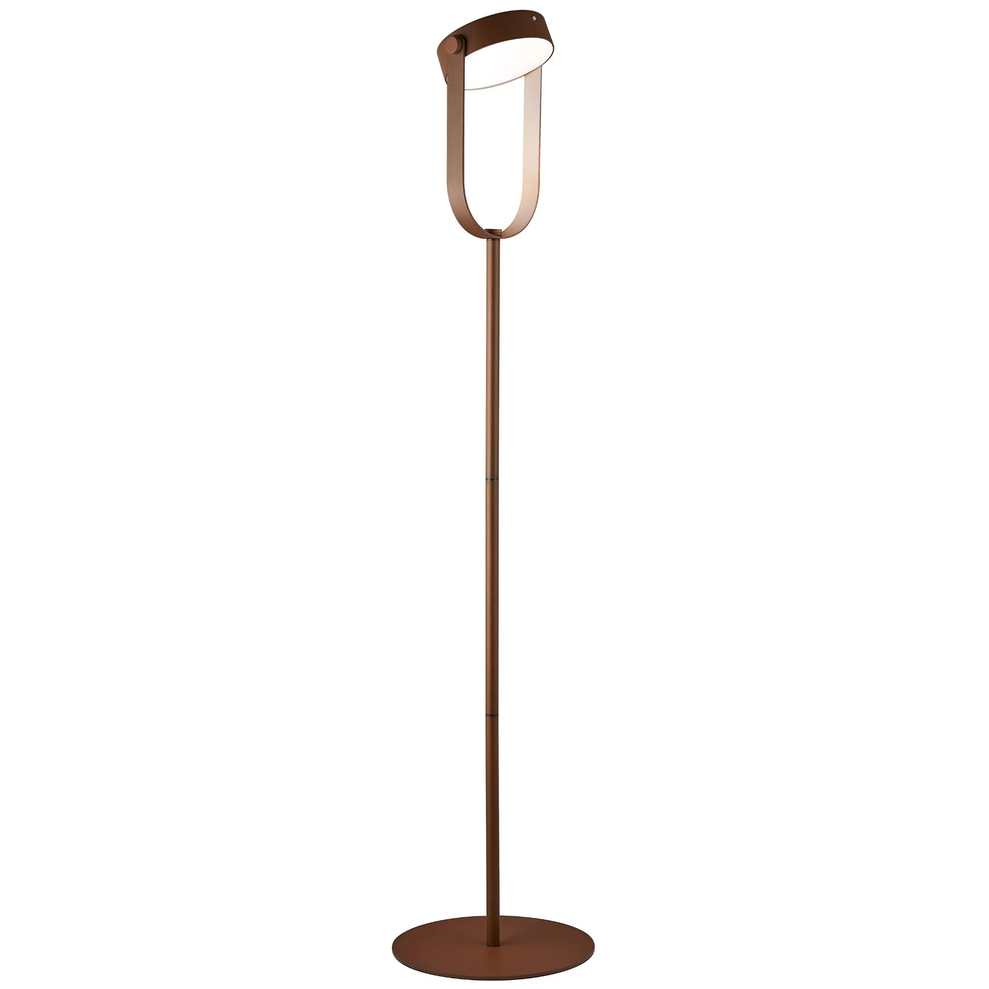 Piantana Solare da Giardino 300 Lumen "LMS-078" Corten