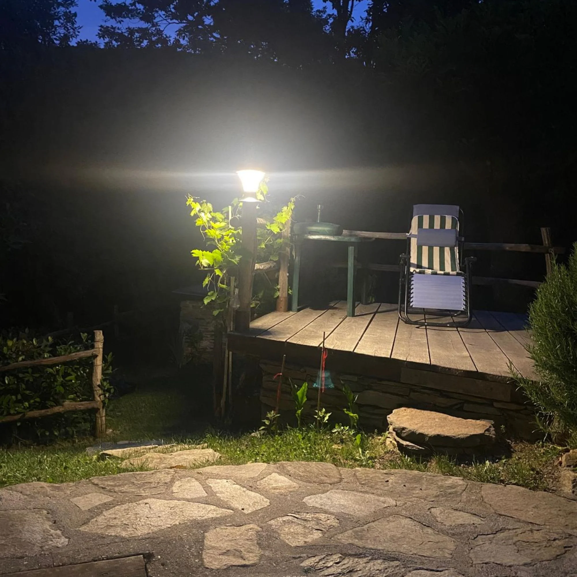 Lampioncino Colonna Solare da esterno 2200 Lumen     "LMS-089" - Image 2