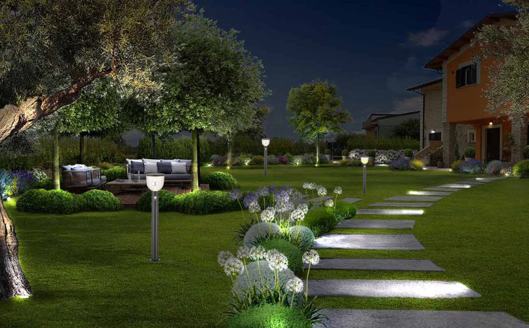 Lampioncino Solare per giardino 600 Lumen "LMS-082" - Image 3