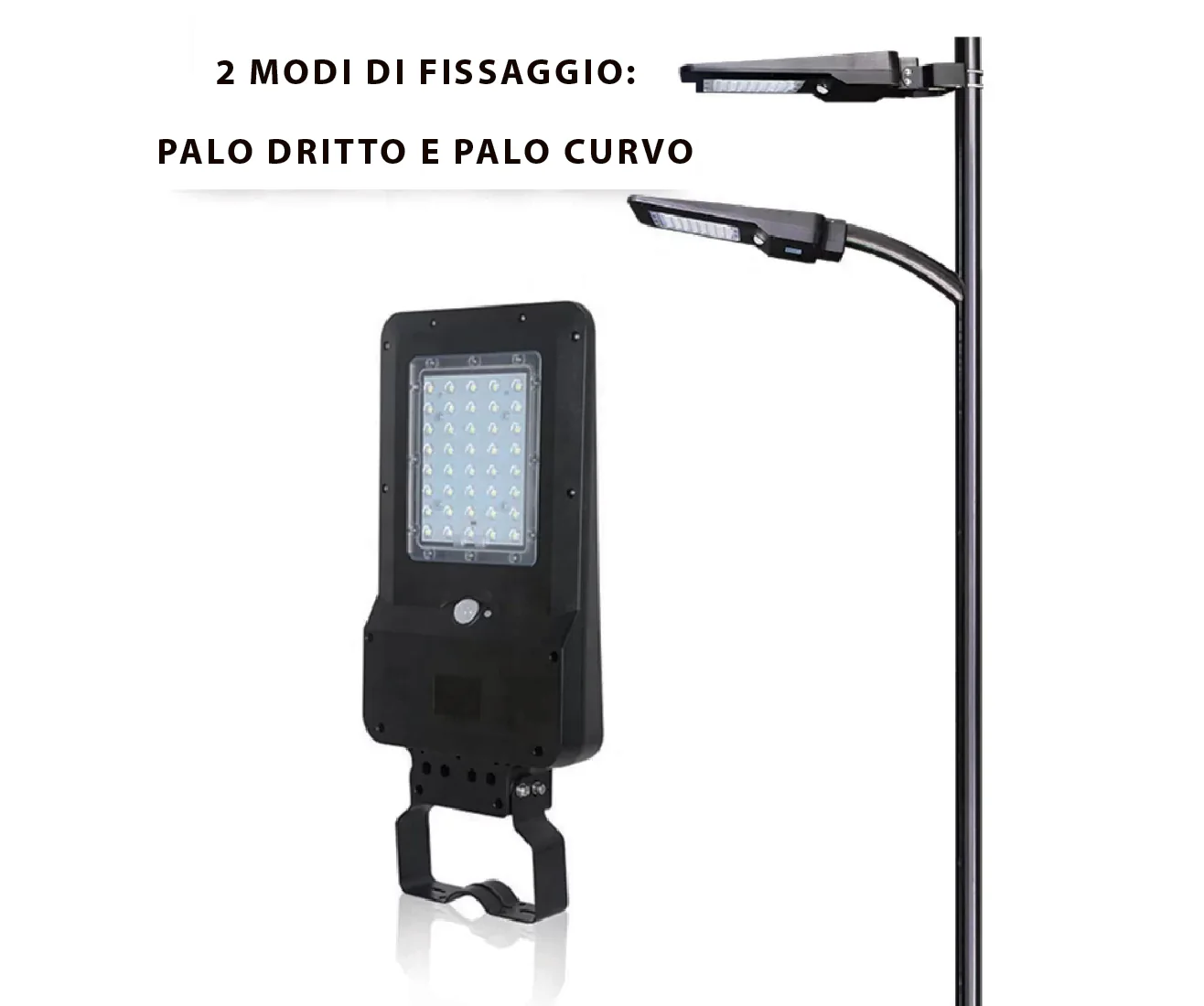 Lampione ad Energia Solare 1600 Lumen - Image 2
