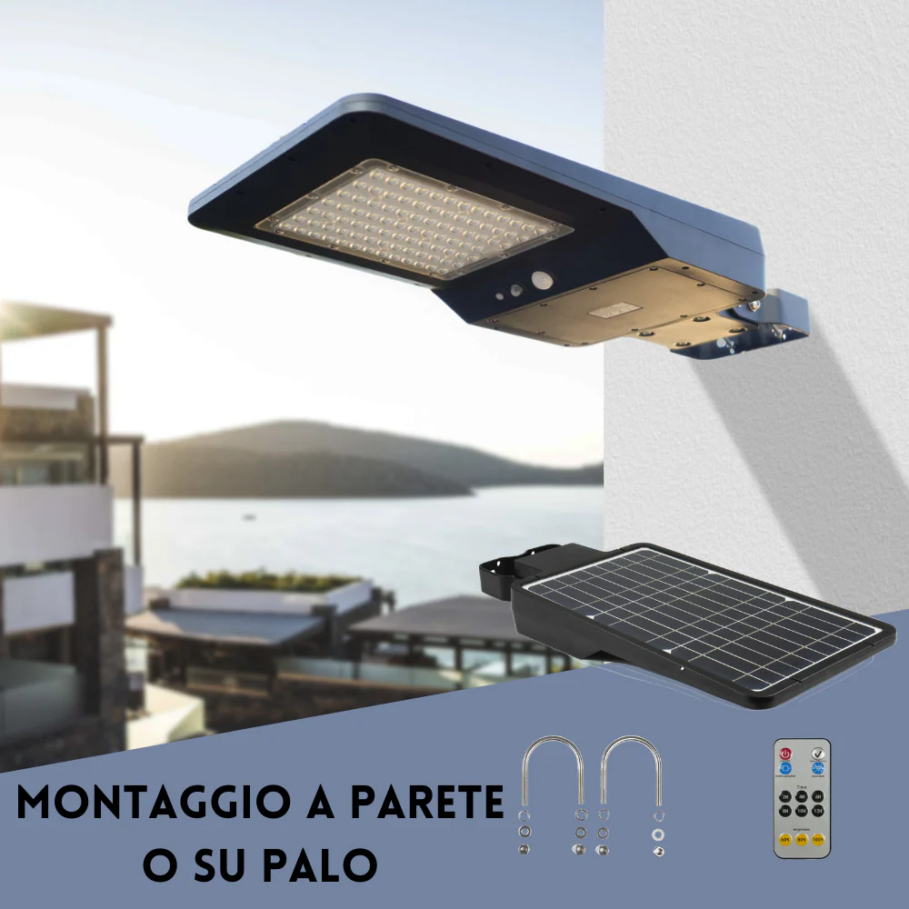 Lampione ad Energia Solare 6000 Lumen - Image 4